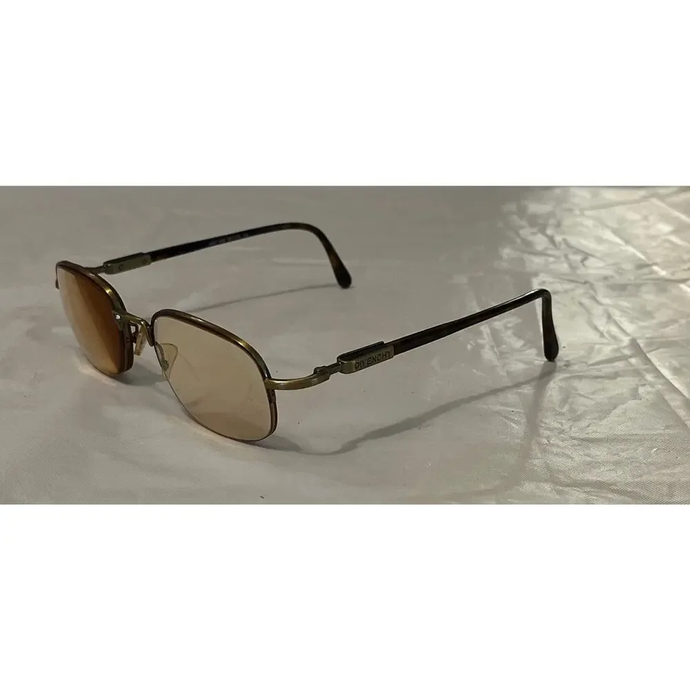 Givenchy Eyeglasses Frame France 1022 002 50-20-135 Bronze Half Rim